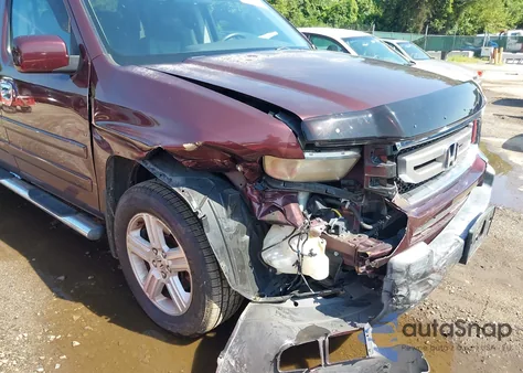 2009 Honda Ridgeline Rtl from USA, damaged, VIN 5FPYK16519B107974